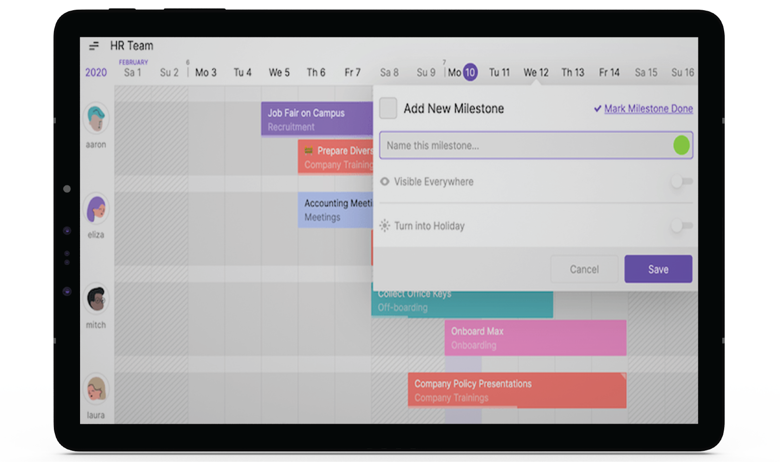 milestone development